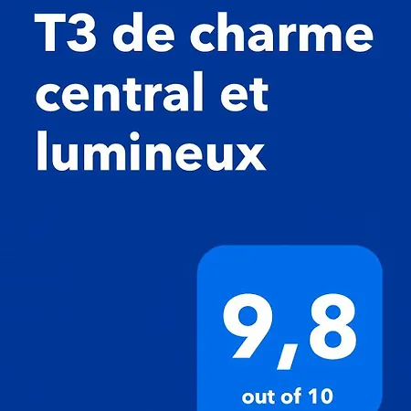 T3 De Charme Et Lumineux Апартаменти